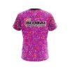900 Global Kaleidoscope Pink CoolWick Bowling Jersey - Image 2