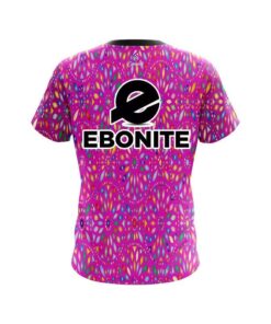 Alternative view of Ebonite Kaleidoscope Pink CoolWick Bowling Jersey