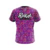Radical Kaleidoscope Purple CoolWick Bowling Jersey - Image 2