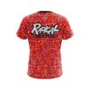 Radical Kaleidoscope Red CoolWick Bowling Jersey - Image 2