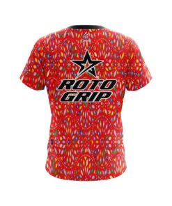 Alternative view of Roto Grip Kaleidoscope Red CoolWick Bowling Jersey