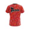 Track Kaleidoscope Red CoolWick Bowling Jersey - Image 2