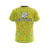 Ebonite Kaleidoscope Yellow CoolWick Bowling Jersey - Image 2