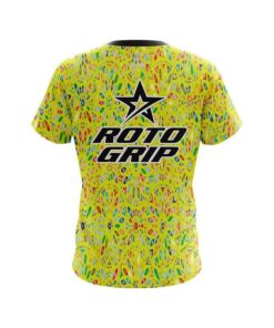 Alternative view of Roto Grip Kaleidoscope Yellow CoolWick Bowling Jersey