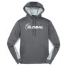 900 Global Men's Huge Respect CamoHex Fleece Hoodie Grey White