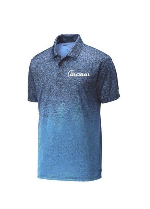 Brunswick Men's Rattler Performance Polo Bowling Shirt Dri-Fit Brilliant Blue 
