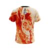 12 Bagger Marble Orange CoolWick Bowling Jersey - Image 2