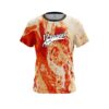 12 Bagger Marble Orange CoolWick Bowling Jersey