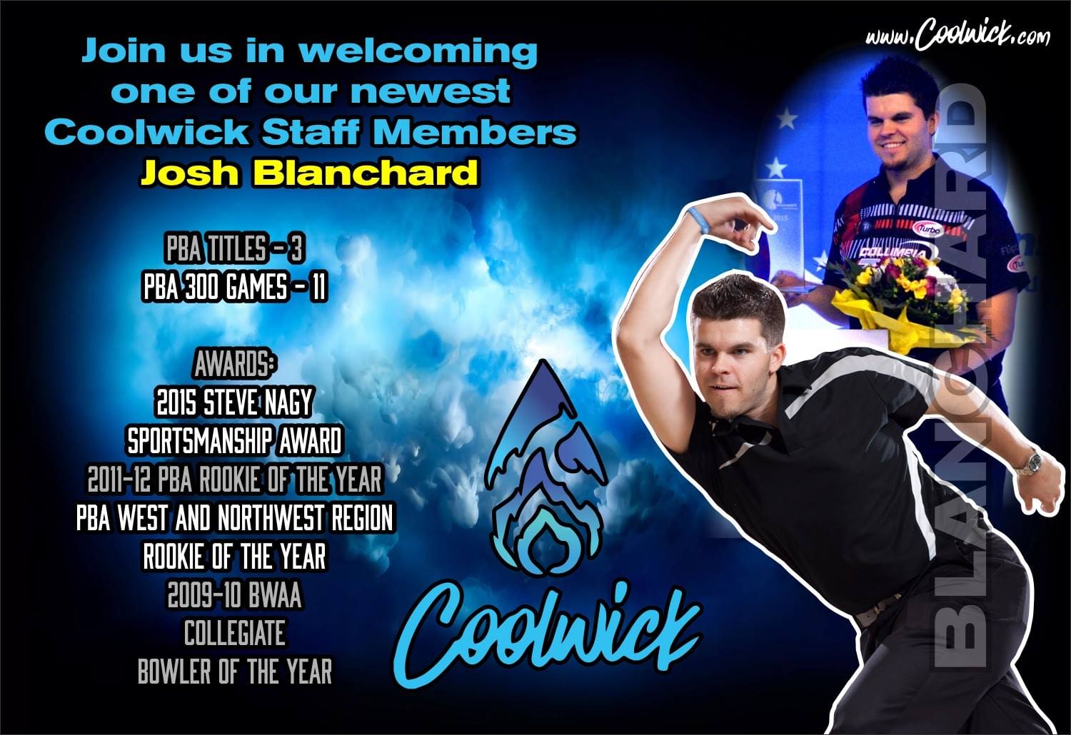 CoolWick Welcomes Josh Blanchard To The #BeCool Crew