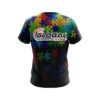 900 Global Autism Awareness Be Kind Bowling Jersey - Image 2
