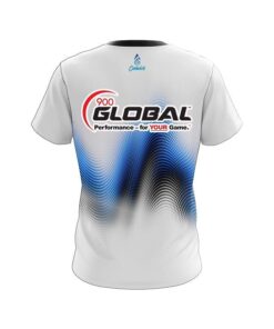 Alternative view of 900 Global Blue Print CoolWick Bowling Jersey