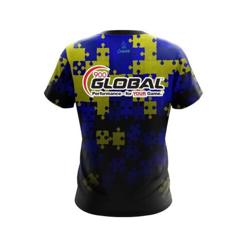 900 Global Down Syndrome Awareness CoolWick Bowling Jersey - Image 2