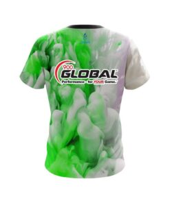 Alternative view of 900 Global Green Clouds CoolWick Bowling Jersey