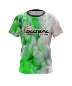 900 Global Green Clouds CoolWick Bowling Jersey