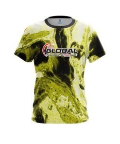900 Global Marble Yellow CoolWick Bowling Jersey