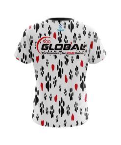 Alternative view of 900 Global Puppy Love White CoolWick Bowling Jersey