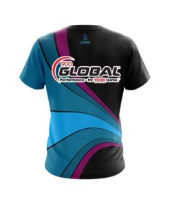 Alternative view of 900 Global Retro Swirl CoolWick Bowling Jersey