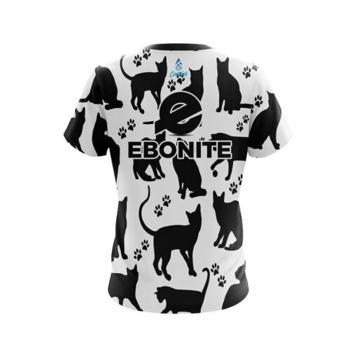 Ebonite Black Cat CoolWick Bowling Jersey - Image 2