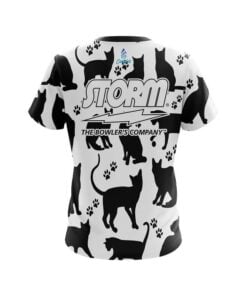 Alternative view of Storm Black Cat CoolWick Bowling Jersey