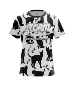 Storm Black Cat CoolWick Bowling Jersey