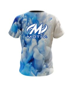 Alternative view of Motiv Blue Clouds CoolWick Bowling Jersey