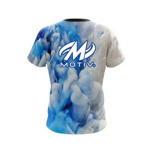 Motiv Blue Clouds CoolWick Bowling Jersey - Image 2