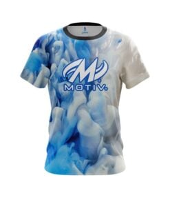Motiv Blue Clouds CoolWick Bowling Jersey