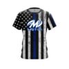 Motiv Blue Line CoolWick Bowling Jersey