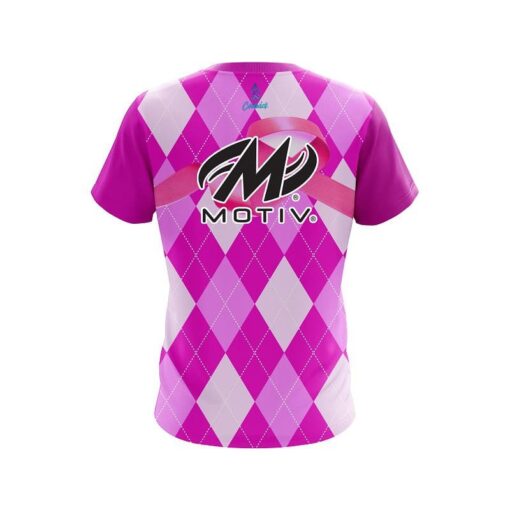 Motiv Breast Cancer Awareness CoolWick Bowling Jersey - Image 2