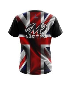 Alternative view of Motiv British Flag CoolWick Bowling Jersey