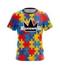 Brunswick Autism Awareness CoolWick Bowling Jersey