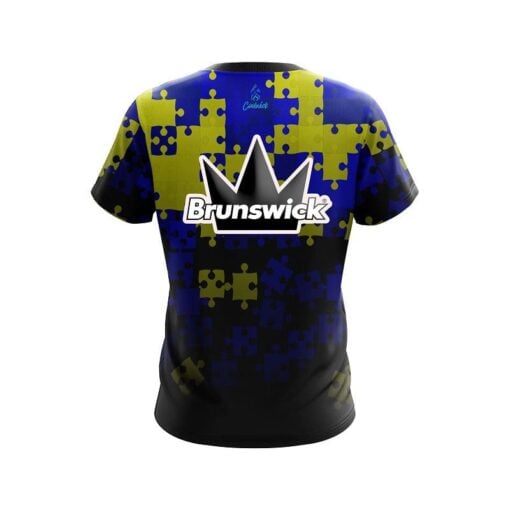 Brunswick Down Syndrome Awareness CoolWick Bowling Jersey - Image 2