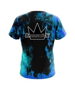 Alternative view of Brunswick Blue Flame CoolWick Bowling Jersey