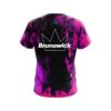Brunswick Pink Flame CoolWick Bowling Jersey - Image 2