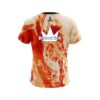 Brunswick Marble Orange CoolWick Bowling Jersey - Image 2