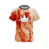 Brunswick Marble Orange CoolWick Bowling Jersey