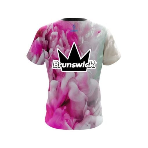 Brunswick Pink Clouds CoolWick Bowling Jersey - Image 2
