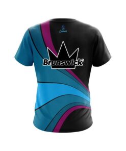 Alternative view of Brunswick Retro Swirl CoolWick Bowling Jersey
