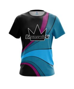 Brunswick Retro Swirl CoolWick Bowling Jersey