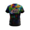 Columbia 300 Autism Awareness Be Kind CoolWick Bowling Jersey - Image 2