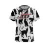Columbia 300 Black Cat CoolWick Bowling Jersey
