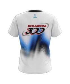 Alternative view of Columbia 300 Blue Print CoolWick Bowling Jersey