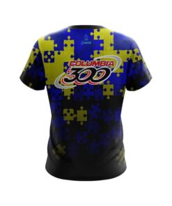 Alternative view of Columbia 300 Down Syndrome Awareness CoolWick Bowling Jersey