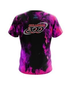 Alternative view of Columbia 300 Pink Flame CoolWick Bowling Jersey