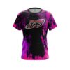Columbia 300 Pink Flame CoolWick Bowling Jersey