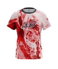 Columbia 300 Marble Red CoolWick Bowling Jersey