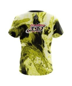 Alternative view of Columbia 300 Marble Yellow CoolWick Bowling Jersey