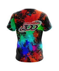 Alternative view of Columbia 300 Paint Splatter CoolWick Bowling Jersey