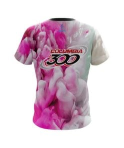 Alternative view of Columbia 300 Pink Clouds CoolWick Bowling Jersey