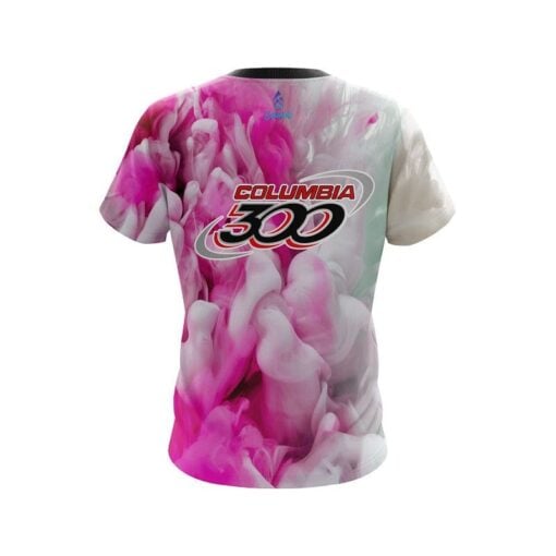 Columbia 300 Pink Clouds CoolWick Bowling Jersey - Image 2